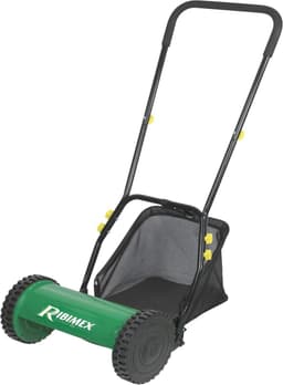 Handmatige Roterende Grasmaaier met Snijbreedte van 300 mm, Groen — thumbnail 1