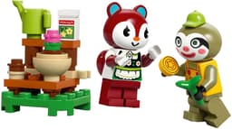 LEGO Animal Crossing - Leifs caravan en tuinwinkel Constructiespeelgoed — thumbnail 4