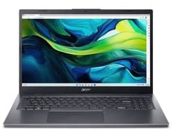 Acer Aspire 15 A15-51M-56YE Intel® Core™ i5 i5-13420H Laptop 39,6 cm (15.6") Full HD 16 GB LPDDR5-SDRAM 512 GB SSD Wi-Fi 6E (802.11ax) Windows 11 Home Grijs