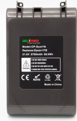 ChiliPower Accu voor o.a. Dyson V7, Dyson V7 Fluffy, SV11 Animal - 2700mAh — thumbnail 3