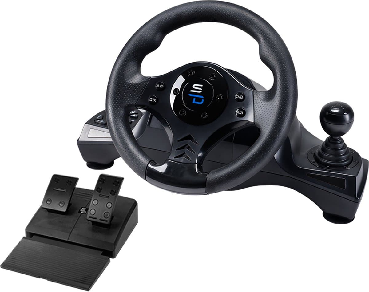 Subsonic Superdrive GS 750 gamingstuur met pedalen, schakelpeddels en schakelhendels | Racestuur voo — afbeelding 1