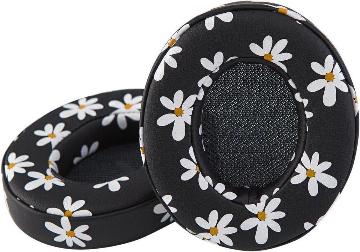 MIIEGO BOOM koptelefoons - oorkussens - sportkoptelefoonkussentjes - Floral white — afbeelding 1