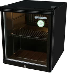 Gastro-Cool KW50 - Mini koelkast met glazen deur 46 Liter - Zwart/Zwart/Zwart 203100 — thumbnail 1