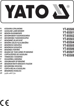 YATO YT-85505 Benzine Grasmaaier Zelfrijdend - Loncin 196cc / 3.5 kW - Maaibreedte 52 cm - 4-in-1 - Opvangbak 55L — thumbnail 5