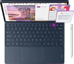 Lenovo Yoga Tab Plus Gen 2 (16GB 256GB) - Cosmic Blue + Pen & Keyboard — thumbnail 1