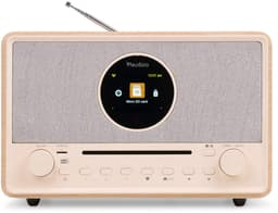 DAB Radio met CD Speler en Bluetooth - Audizio Lucca - FM en Internetradio - AUX en USB Stick Ingang - Wekker — thumbnail 2