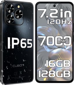 CUBOT Note60 4G Smartphone 16GB RAM-128GB ROM-7,2"120Hz HD+ 48MP-7000mAh,Android15 — thumbnail 1