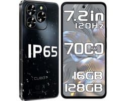 CUBOT Note60 4G Smartphone 16GB RAM-128GB ROM-7,2"120Hz HD+ 48MP-7000mAh,Android15