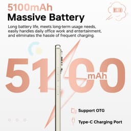 CUBOT A40 4G Smartphone 12GB RAM-256GB ROM-6,88" 120Hz HD 48MP-5100mAh-Android15 — thumbnail 5
