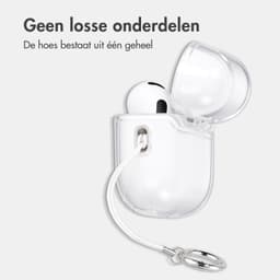 imoshion Clear Softcase voor - Hoesje geschikt voor AirPods Pro 3 - Transparant — thumbnail 4