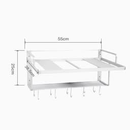 Wandgemonteerd Magnetisch Rek voor Magnetron — thumbnail 3