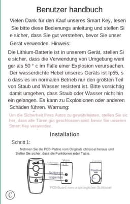 Slimme LCD Sleutel Draadloze Toegang voor Auto’s met Eénknops Startsysteem Touchscreen Bediening en Automatische Vergrendeling 50 Verbinding — thumbnail 4