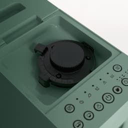 CREATE - 20 bar volautomatische koffiemachine met molen en stoompijpje - Salie - THERA MATIC — thumbnail 2