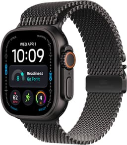 Apple Watch Ultra 4 - 49mm- Zwart Milanese band - M — thumbnail 1