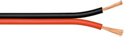 Goobay Luidsprekerkabel 10 m rood-zwart, 2 x 2,5 mm² CCA-geleider met polariteitsmarkering, flexibele PVC-mantel, voor hifi-systemen en luidsprekers — thumbnail 1