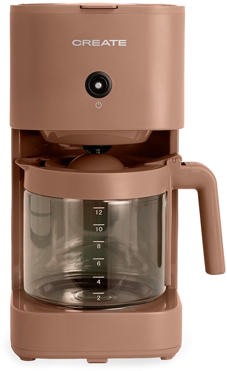 CREATE - Filterkoffiezetapparaat van 1,5 liter met warmhoudfunctie - Mokka- THERA DRIP — afbeelding 1