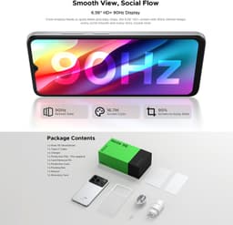 Anyreal Note 56 Smartphone - 6,56 Inch - 24GB(3+21) RAM - 64GB ROM - 6150 mAh - Android 16 - Zilver — thumbnail 2