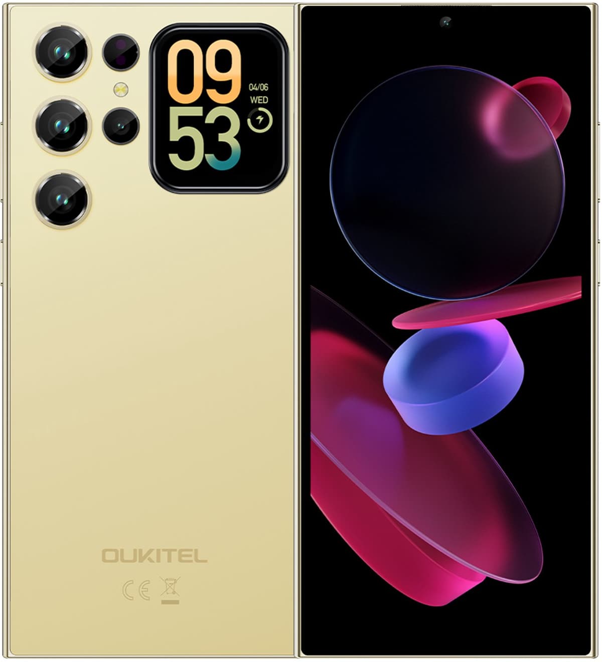 OUKITEL C72 Smartphone 16GB RAM-128GB ROM-6.88 inch HD-5150 mAh-64MP Camera-4G — afbeelding 1