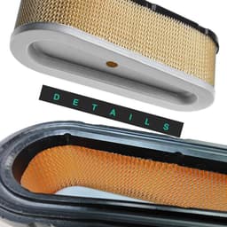 Dailygoods - Luchtfilter met Vervangingsvoorfilter - Geschikt voor Grasmaaier - Hoogwaardige Kwaliteit - 7-1/4 inch - Betrouwbaar en Duurzaam - Voor B — thumbnail 3