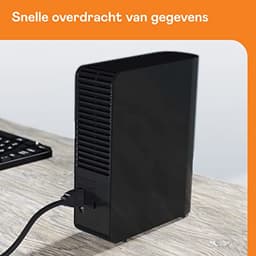 Externe Harde Schijf - Opslagstation Desktop - Bestanden Opslaan - Plug and Play - 18 TB - Zwart — thumbnail 5