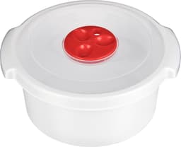 Magnetron Beker Set - Verse en Diepvries Set - Eten Opwarmen - Met Stoomventiel - 3 Delig 0.5 1 2L — thumbnail 4