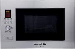 Inbouwmagnetron - met grillfunctie - voor het snel bereiden van maaltijden - roestvrij staal - 23 liter - zilver — thumbnail 2