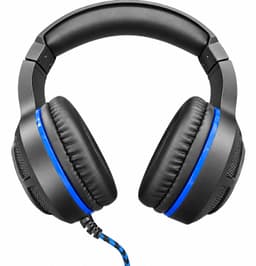 Gaming Headset X1 – Bedrade Gaming Koptelefoon met Microfoon – 360° Stereo Surround – Noise Cancelling – RGB – 3,5 mm – Geschikt voor PS4, PS5, Xbox & PC – Zwart/Blauw — thumbnail 1