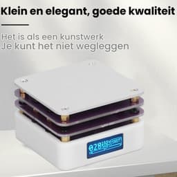 Hete Plaat Soldeerplaat, Verwarmingsmat Mobiele Telefoon Reparatie, Lastafel, Verwarmingssolderplaat Lasser, Hete Voorverwarming Lasstation, 20 V Mini Smart Thermostaat voor Reparatie DIY Laboratorium — thumbnail 4