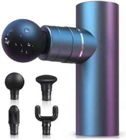 Massagengun - Massage Pistool - Massage Gun - Grijs - 14cm x 5cm x 9cm — thumbnail 1