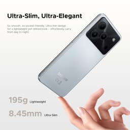 DOOGEE Note 56 Lite Smartphone - 6,56 Inch - 12GB(3+9) RAM - 32GB ROM - 6150 mAh - Android 16 - Met 3,5 mm hoofdtelefoonaansluiting - Wit — thumbnail 2