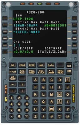 MOZA MA3F Flight Computer Display – A320 MCDU – 5,1" IPS Display – Airbus Flight Simulator – PC — thumbnail 1