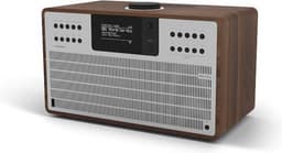 Revo SuperCD - Walnoot/Zilver | CD-speler - Dab Radio - Internetradio - USB - Bluetooth AptX — thumbnail 2