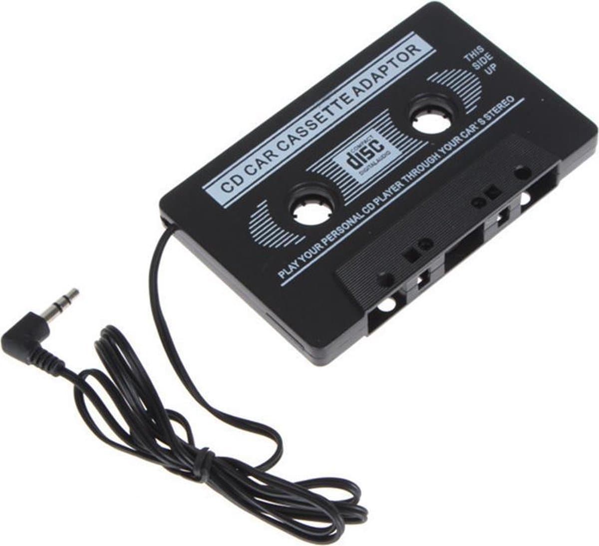 WiseGoods Premium Auto Casette Adapter - Autoradio Cassette Speler naar MP3 / IPod / CD Speler - Radio - Cassettebandjes — afbeelding 1