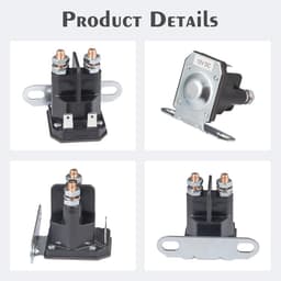 Startmagneetrelais 12 V voor grasmaaiers - Geschikt voor diverse modellen — thumbnail 3