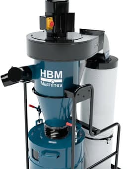 HBM Mobiele Stofafzuiginstallatie 2200 Watt (400 Volt) — thumbnail 4
