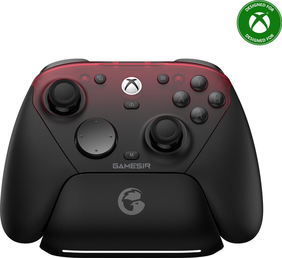 GameSir G7 Pro Controller met Oplaadstation: TMR Joysticks, Verstelbare Triggers & 4 Programmeerbare Knoppen - Shadow Ember — afbeelding 1