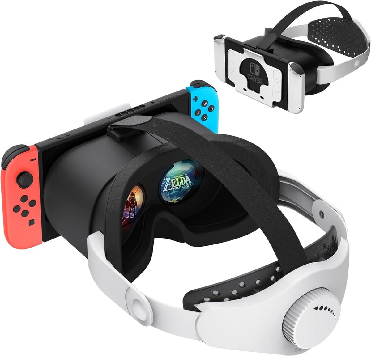 Namajunas - VR-bril geschikt voor Nintendo Switch/Switch OLED - met verstelbare HD-lenzen - 3D VR (Virtuele Realiteit) - Headset Games Accessoire Set - Switch VR Labo-bril Bril — afbeelding 1