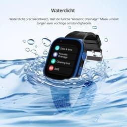 DrPhone KidsTimeX14 – 4G Kinder Smartwatch met GPS - WhatsApp – Videobellen – Bluetooth – Hotspot – SOS – Nederlandse Mobiele App - Camera & 1.83” HD Touchscreen – Simkaart Slot - IP67 Waterdicht - Groen/Zwart — thumbnail 5