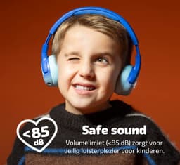 FRESH 'N REBEL Code Junior On-ear Draadloze hoofdtelefoon kinderen Funny Fox — thumbnail 4