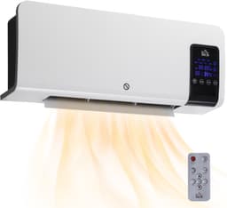 HOMCOM-Wandverwarming-ABS-54,5x12x21,5cm-Wit — thumbnail 1