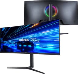 Nilox Nxm344kd11 34´´ 4k Mva Led 144hz Gaming-monitor Transparant One Size / EU Plug 220V — thumbnail 3