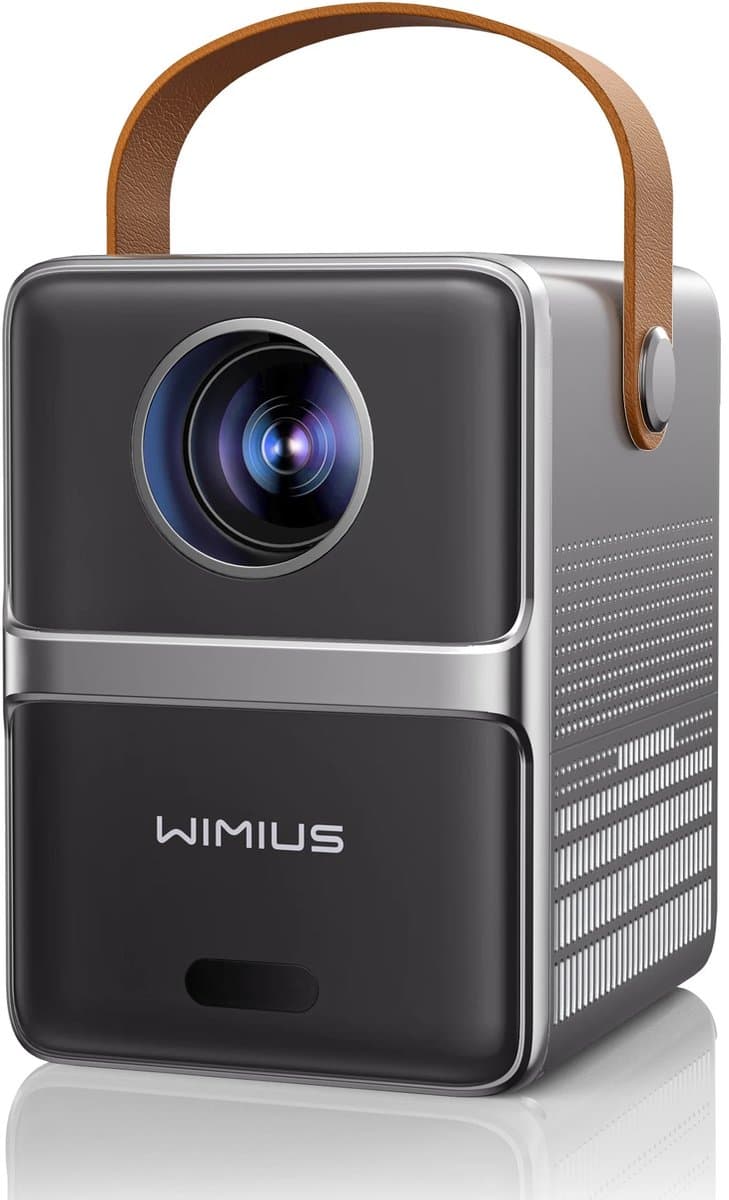 Milova Beamer - Projector - Draagbaar - Thuisbioscoop - Buetooth en WiFi - Full HD - Mini beamer — afbeelding 1