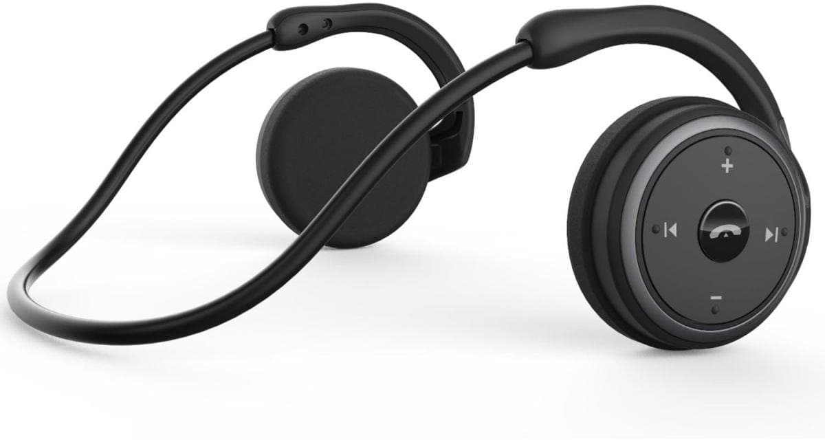 EXCITAT Draadloze hoofdtelefoon - Bluetooth sporthoofdtelefoon - Opvouwbaar - Met microfoon - Draagbaar - Zwart — afbeelding 1