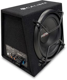 Caliber Subwoofer Auto - Subwoofer Auto met Versterker - 600 Watt Piekvermogen - 12 Inch Auto Subwoofer - 25 tot 3500 Hz Crossover RCA — thumbnail 1