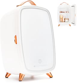 Rio FRBL - Skincare beauty Fridge - Make-up Koelkast - mini koelkast - met Spiegel & dimbare LED verlichting - 6 liter — thumbnail 1