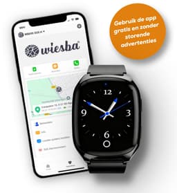 Wiesba WB70S - GPS Horloge Senior - Smartwatch voor Ouderen - Persoonlijke alarmen - alarm horloge ouderen - GPS Horloge Alzheimer - Valdetectie — thumbnail 3