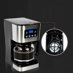 Filterkoffiezetapparaat - Koffiezetapparaat - 950W & Timer & Warmhoudfunctie - 1.5L Capaciteit - Antidruppelsysteem - Voor Huis & Kantoor — thumbnail 2