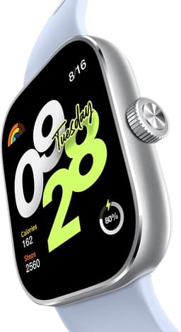 Xiaomi Redmi Watch 4 - Smartwatch - Zilverkleurig — thumbnail 2