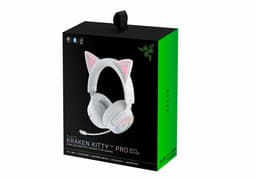 Razer Kraken Kitty V3 Pro - Draadloze Gaming Headset - 28 kHz - 7.1 Surround - 2.4 Ghz - RGB - Wit — thumbnail 5