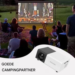 Vitdipy - Beamer - Projector - HD - Mini Projector - Smart Beamer - IOS & Android - Met Afstandsbediening - Resolutie van 320 x 240 - Zwart — thumbnail 2
